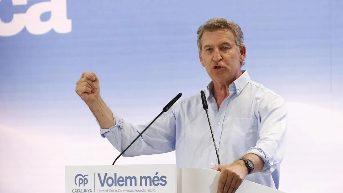 Feijóo reclama a Cataluña que deje de ser 'moneda de cambio' en pactos nacionales