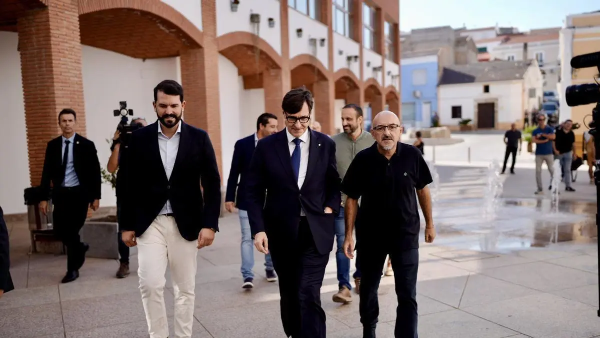 Illa reconoce en Extremadura el legado de los extremeños que construyeron Cataluña
