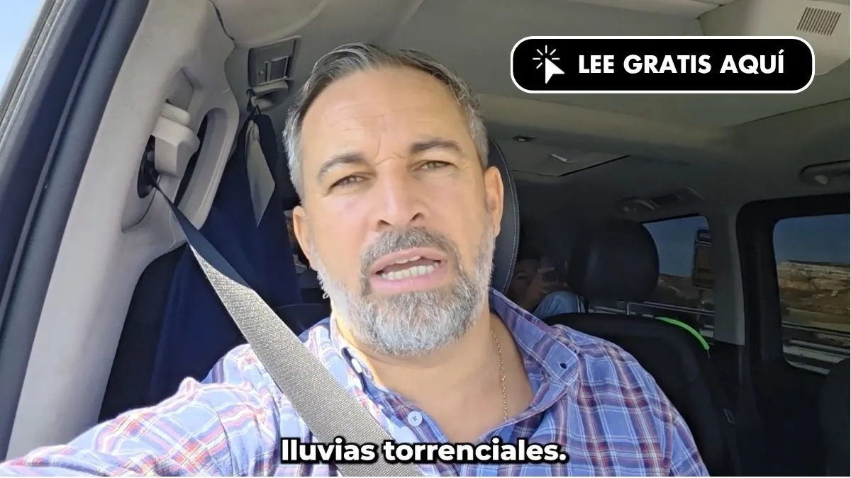 Abascal acusa al Gobierno de "fanatismo climático" tras riesgo de inundación en Valencia