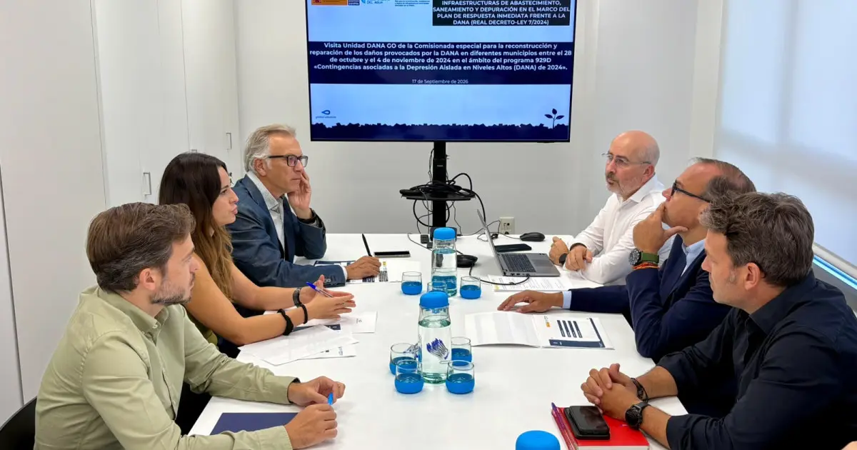 El Gobierno destina 437 millones a saneamiento valenciano tras la dana