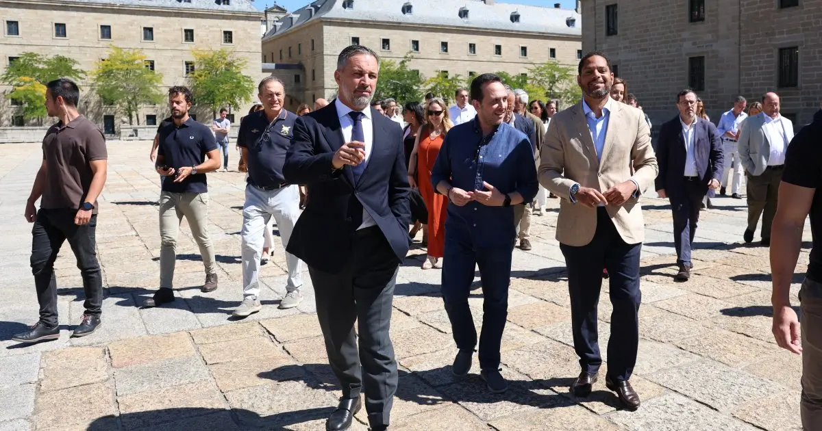 Abascal presenta en Lérida las propuestas de Vox para frenar el 'colapso' institucional