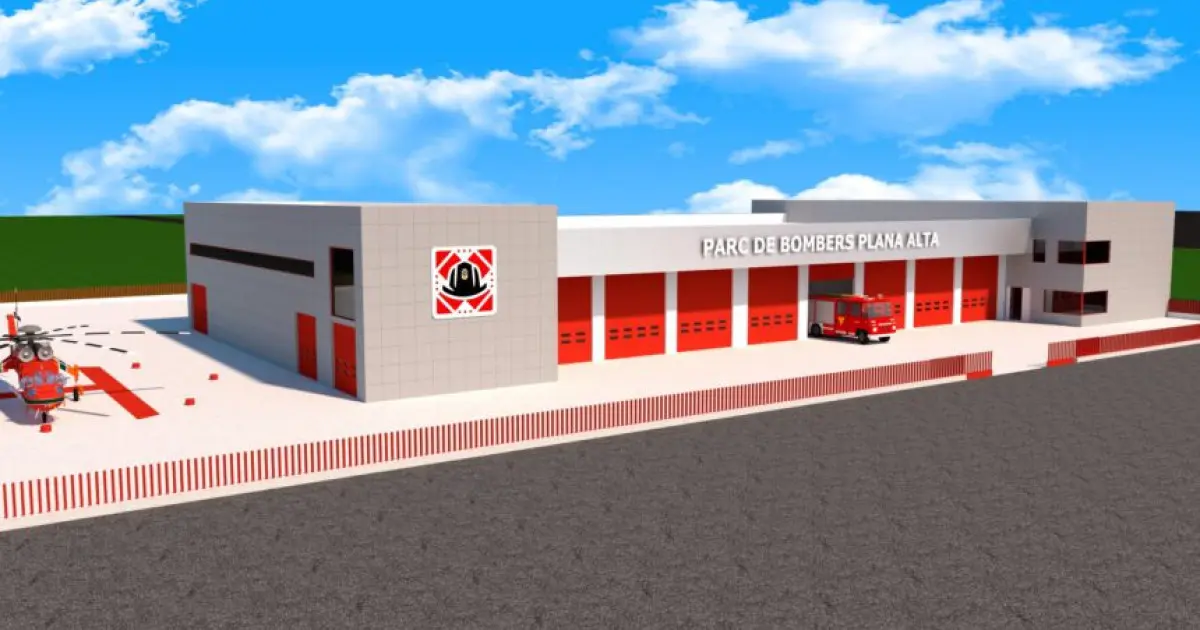 Castellón inaugura el parque de bomberos más moderno de la Plana Alta