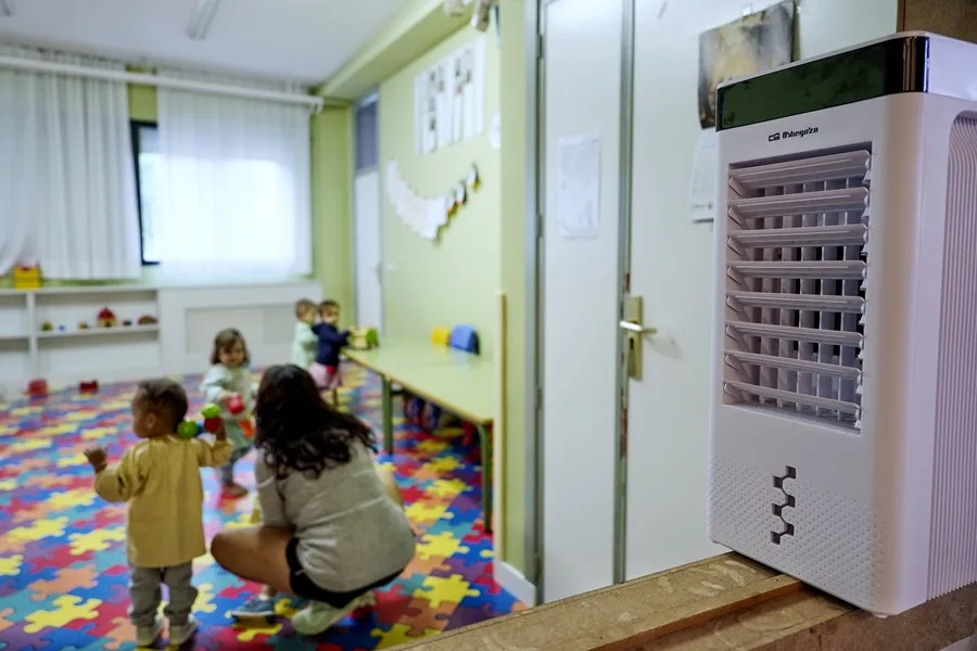 Solo 31 de 219 colegios públicos de Valladolid tienen aire