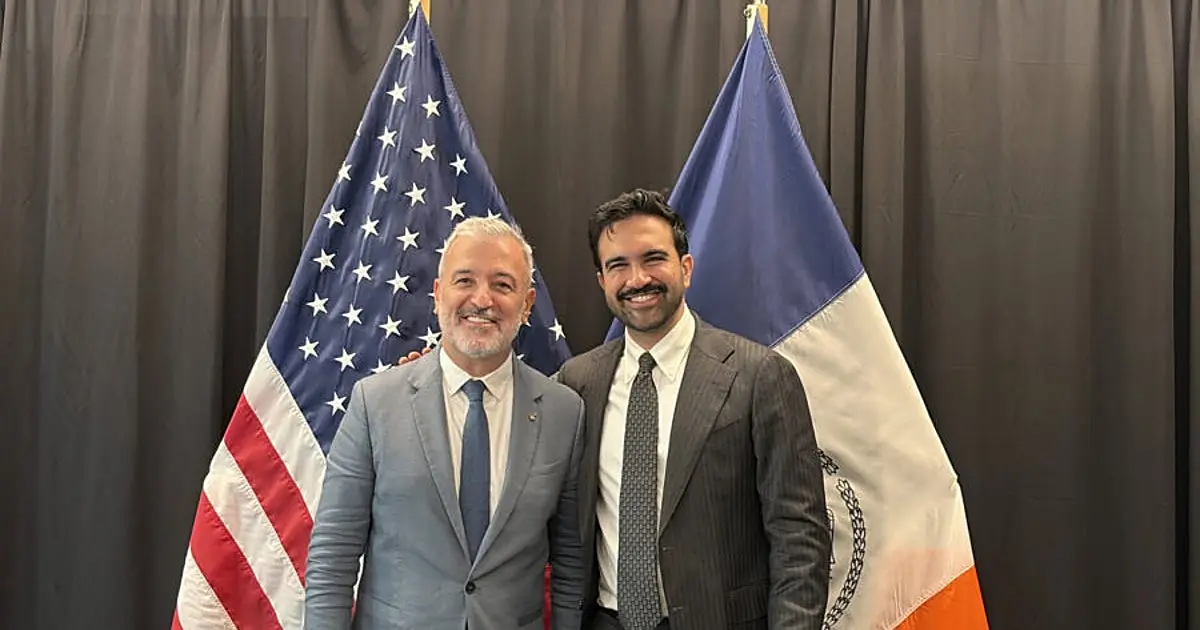 Collboni se reúne en Nueva York con el alcalde Zohran Mamdani
