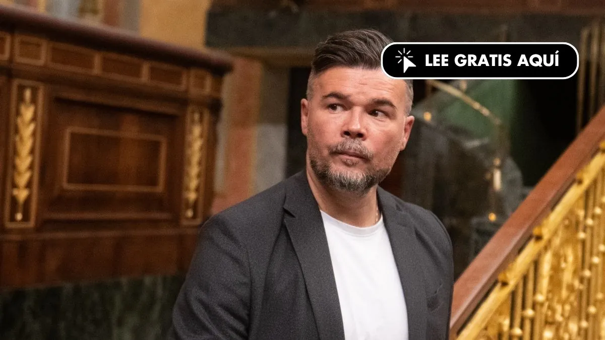 Rufián acusa a Rodríguez de blanda ante los desahucios