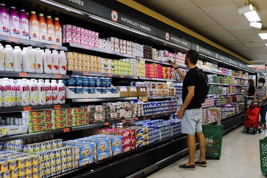 El gasto en supermercados sube un 5,18% en un año
