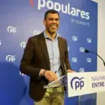 Javier García dimite como presidente del PP de Navarra tras error en el Parlamento Foral