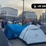 Madrid exige al Gobierno desalojar la acampada ilegal de Sol tras la marcha de la Policía