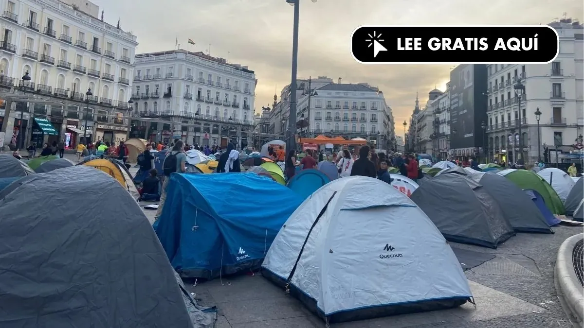 Madrid exige al Gobierno desalojar la acampada ilegal de Sol tras la marcha de la Policía