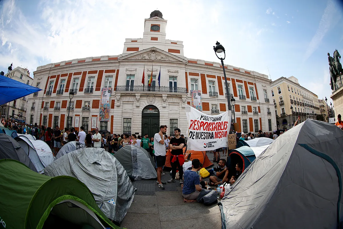 La Acampada de Sol presiona al Gobierno con un ultimátum hasta el martes