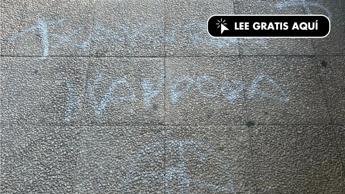 Seguridad vasca condena pintada contra agente de Ertzaintza