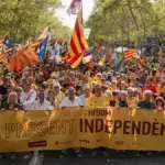 La Diada reúne a 58.000 personas y frena la caída de asistencia