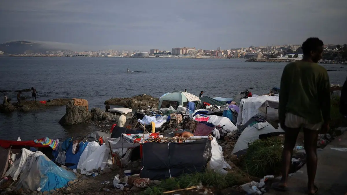 Eurodiputados investigan en Ceuta la 'guerra híbrida' por la migración