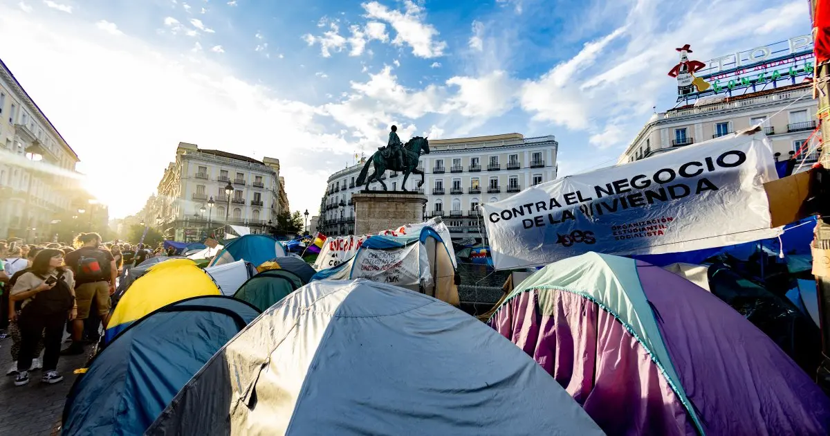 El Sindicato de Inquilinas levanta el sábado la acampada de Sol