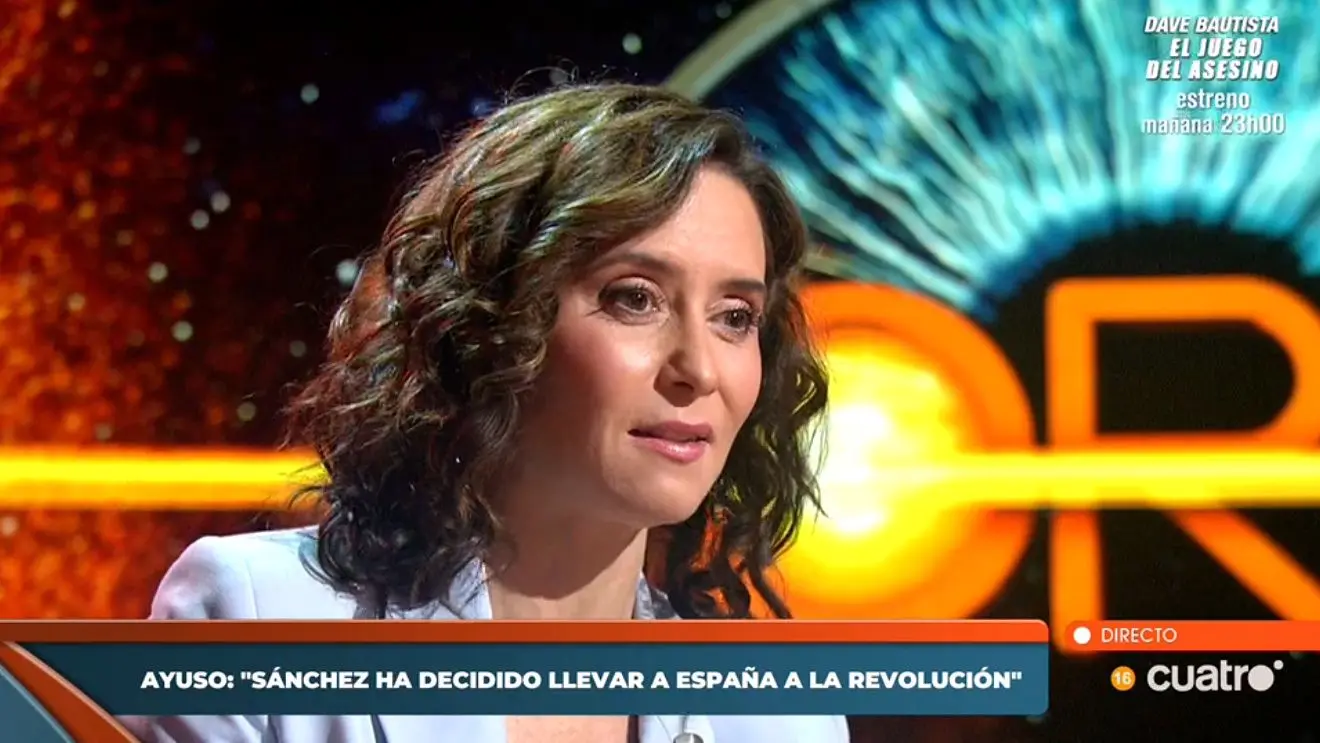 Ayuso anuncia un recurso para desalojar la acampada de Sol